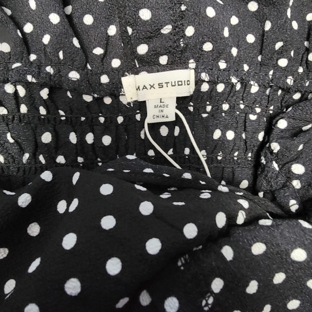(W) Polka Dot Jumpsuit From Max Studio - Picture 4 of 7